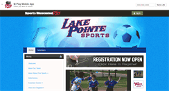 Desktop Screenshot of lpsports.com